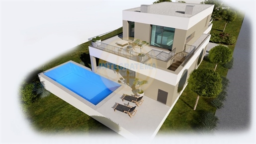 Modern Villa Under Construction With Sea Views Near S. Martinho Do Porto