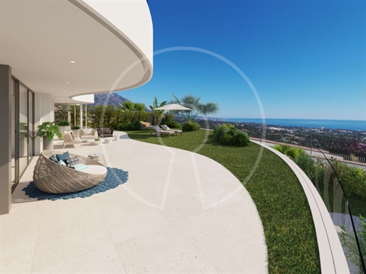 The View Marbella - Appartement de 3 chambres avec terrasse et jardin