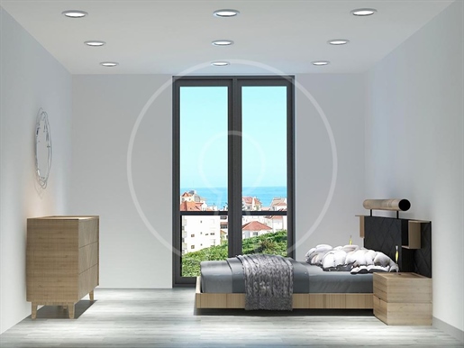 2 bedroom apartment with loft and sea view in Praia das Maçãs