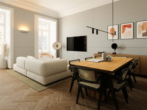 Sophisticated two bedroom apartament in Baixa de Lisboa