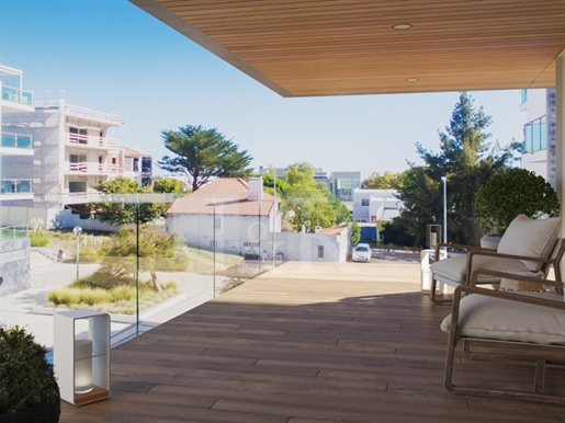 4-Bedroom apartment with balcony and parking in Cascais