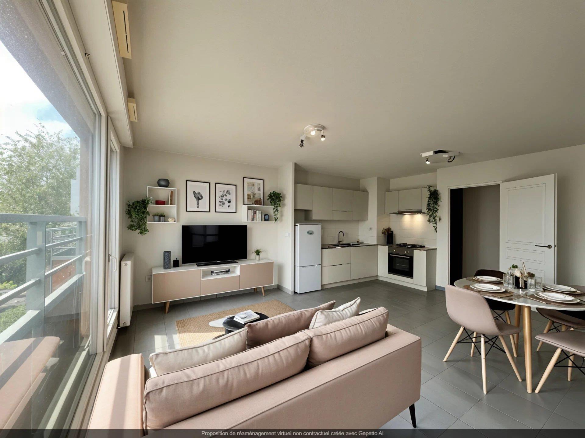 Appartement à vendre, 63m², Lyon 8ème