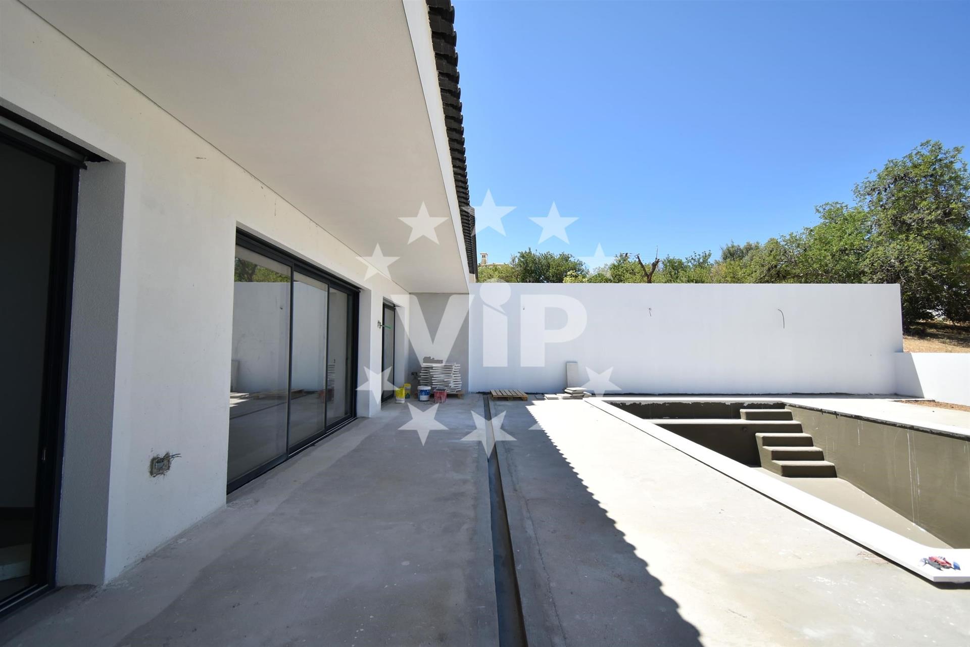 Boliqueime - Patã - Stadthaus Mit 3 Schlafzimmern Und Privatem Pool