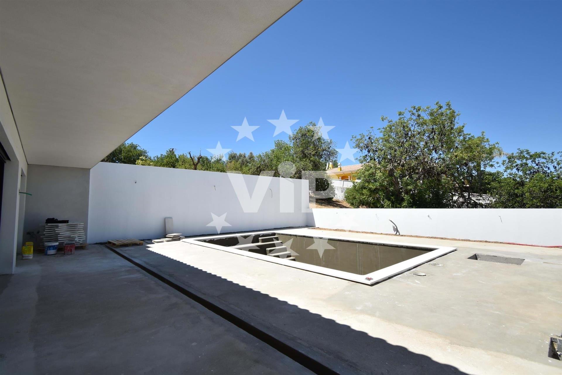 Boliqueime - Patã - Stadthaus Mit 3 Schlafzimmern Und Privatem Pool