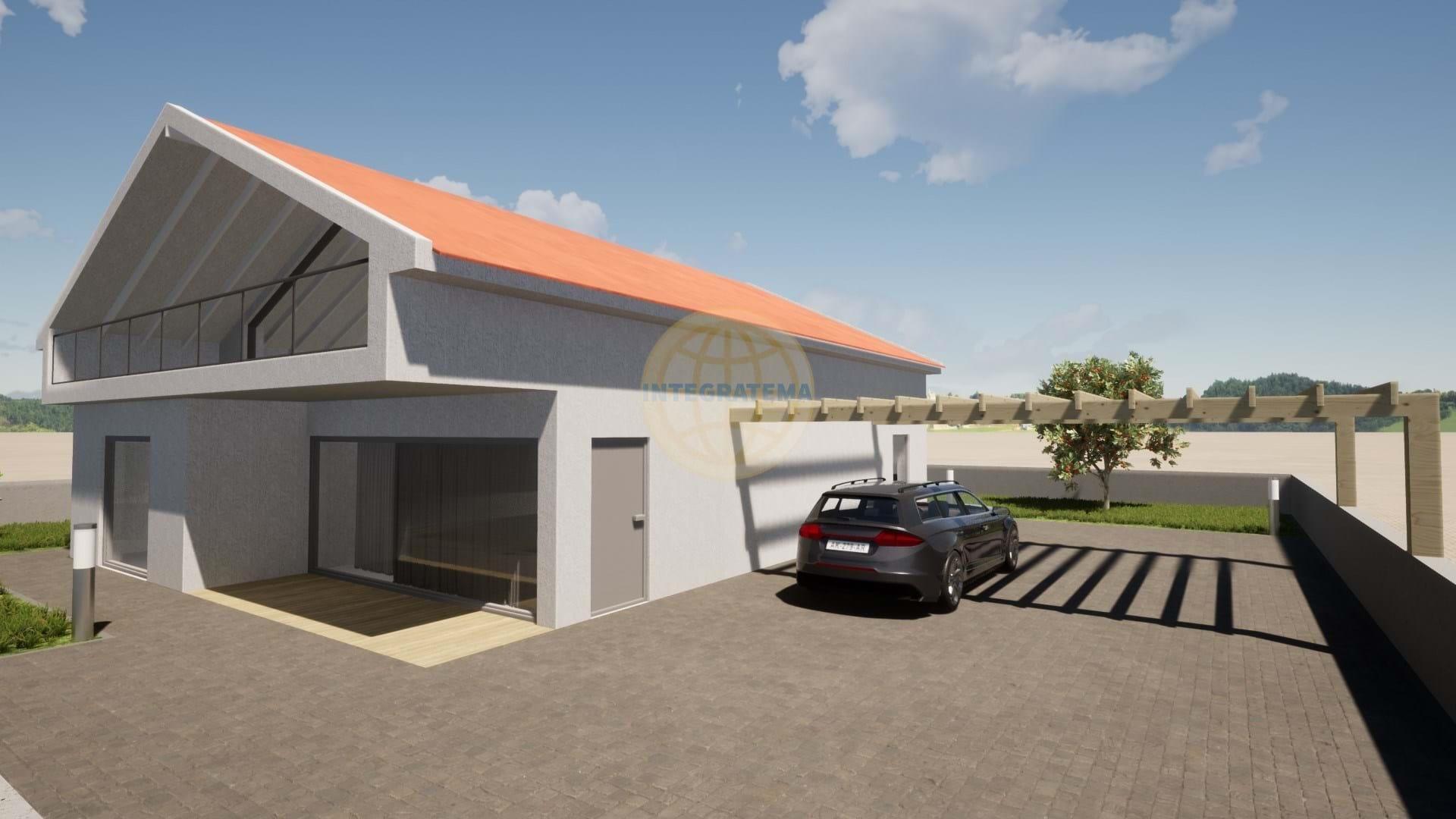 2 + 1 bedroom villa with swimming pool, garden and parking 40 kms from Lisbon