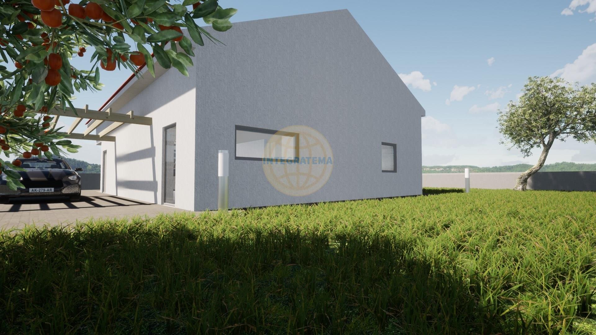 2 + 1 bedroom villa with swimming pool, garden and parking 40 kms from Lisbon