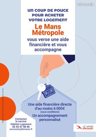 Appartement à vendre, 68m², Le Mans