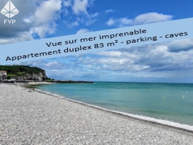 Saint Valery En Caux (76) - Duplex Apartment with Stunning Sea View