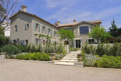 A Beautiful Property with Tennis Court on Cap d'Antibes