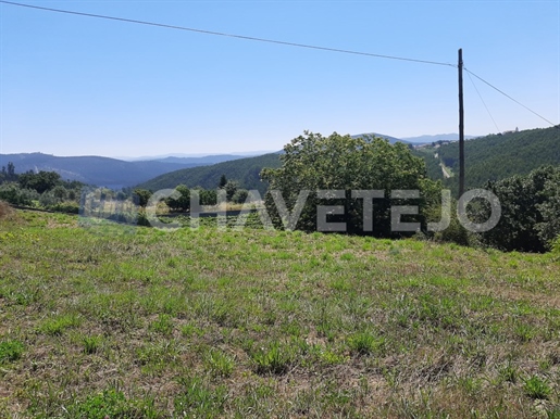 Land with feasibility of construction with borehole and great views near Dornes, Ferreira do Zêzere