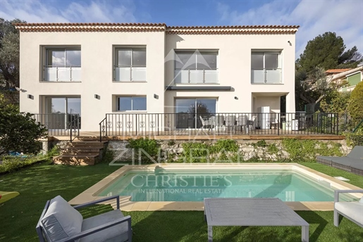 Proche Cannes - Vallauris - Villa et terrain constructible