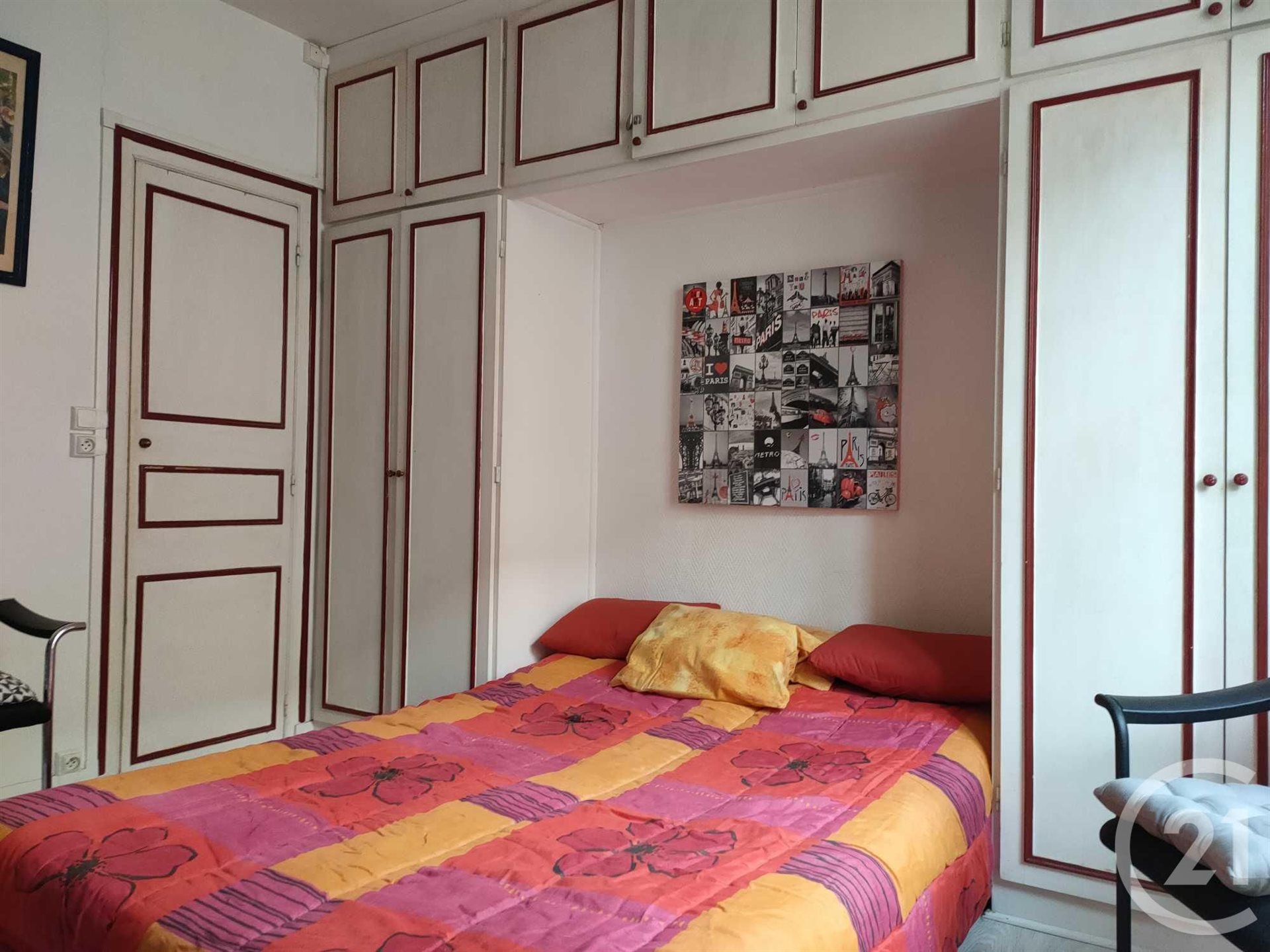 Appartement à louer, 21m², Paris 17ème