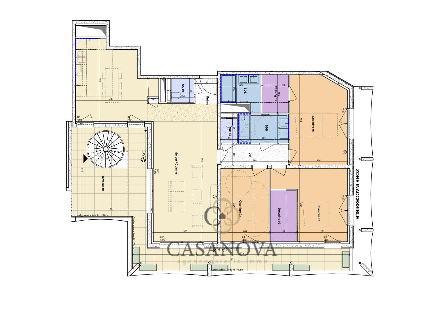 Appartement à vendre, 121m², Montpellier