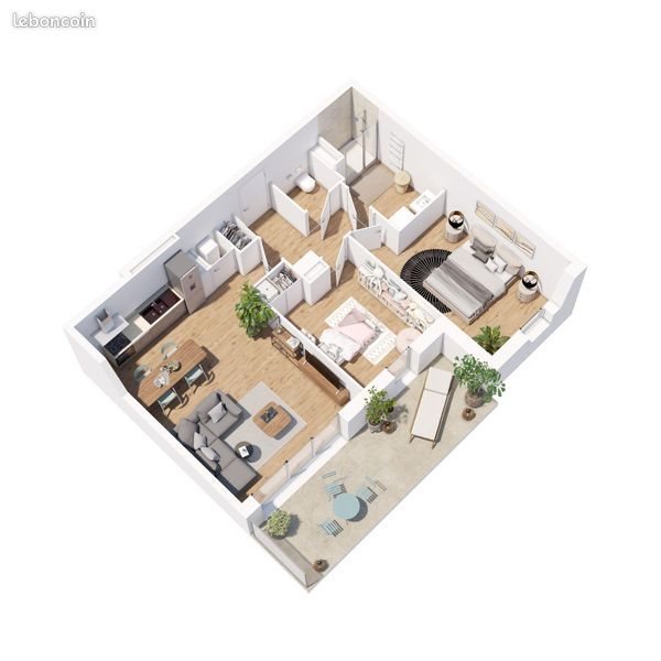 Appartement à vendre, 62m², Muzillac