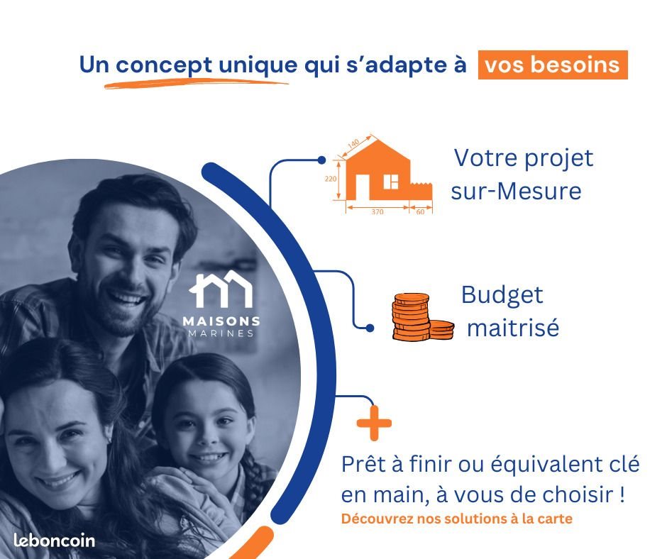 Maison à vendre, 92m², Saint-Etienne-de-Mer-Morte