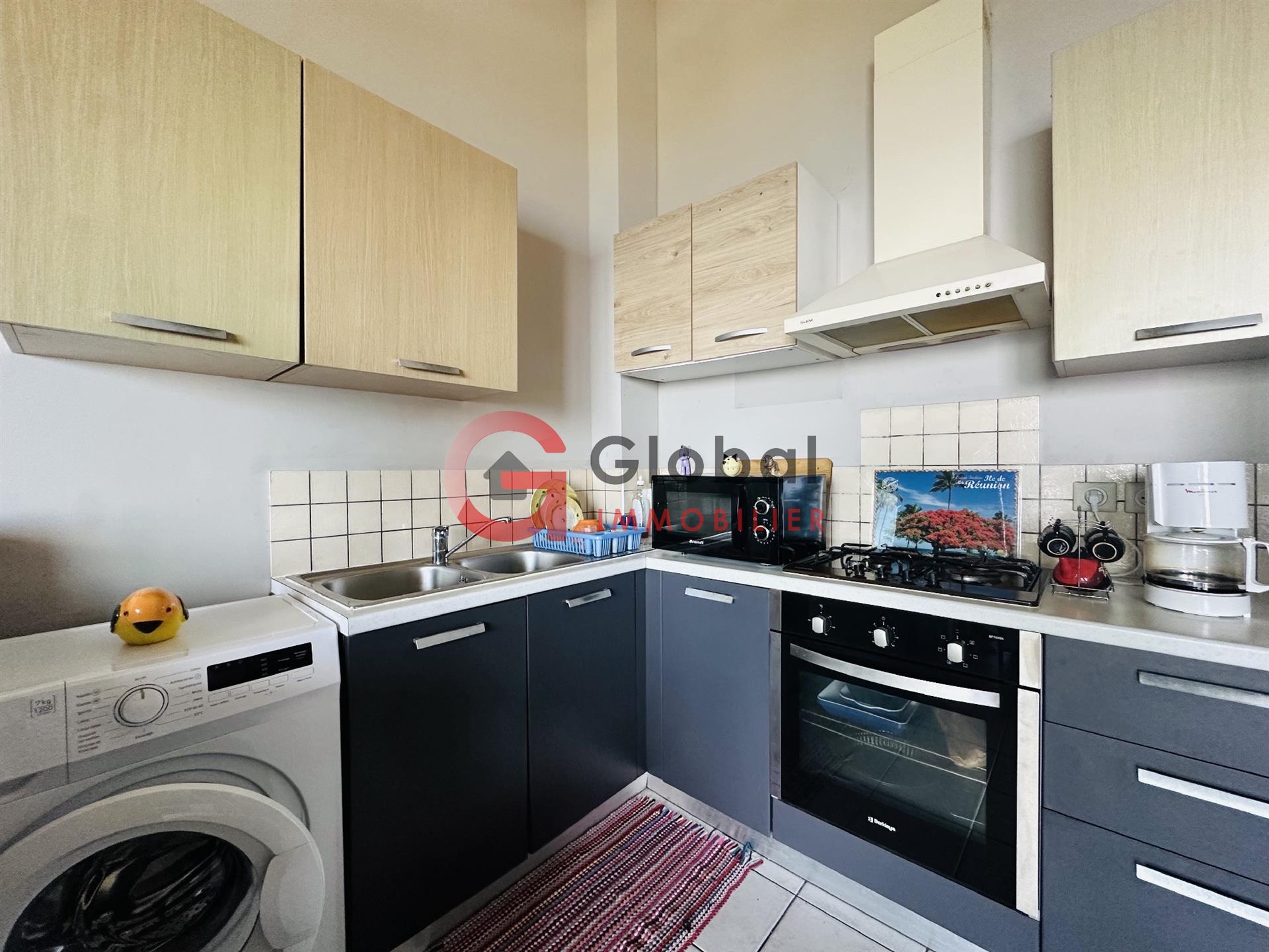 Appartement à vendre, 43m², Les Avirons