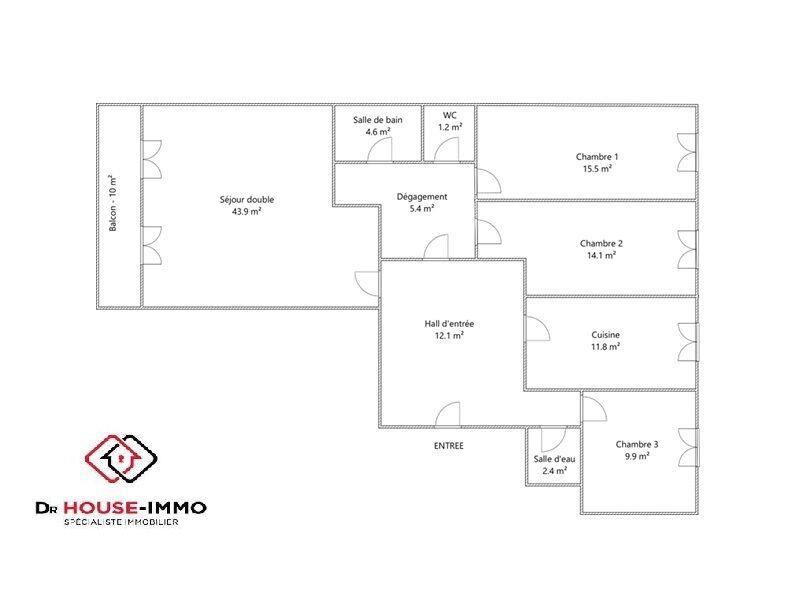 Appartement à vendre, 121m², Grenoble