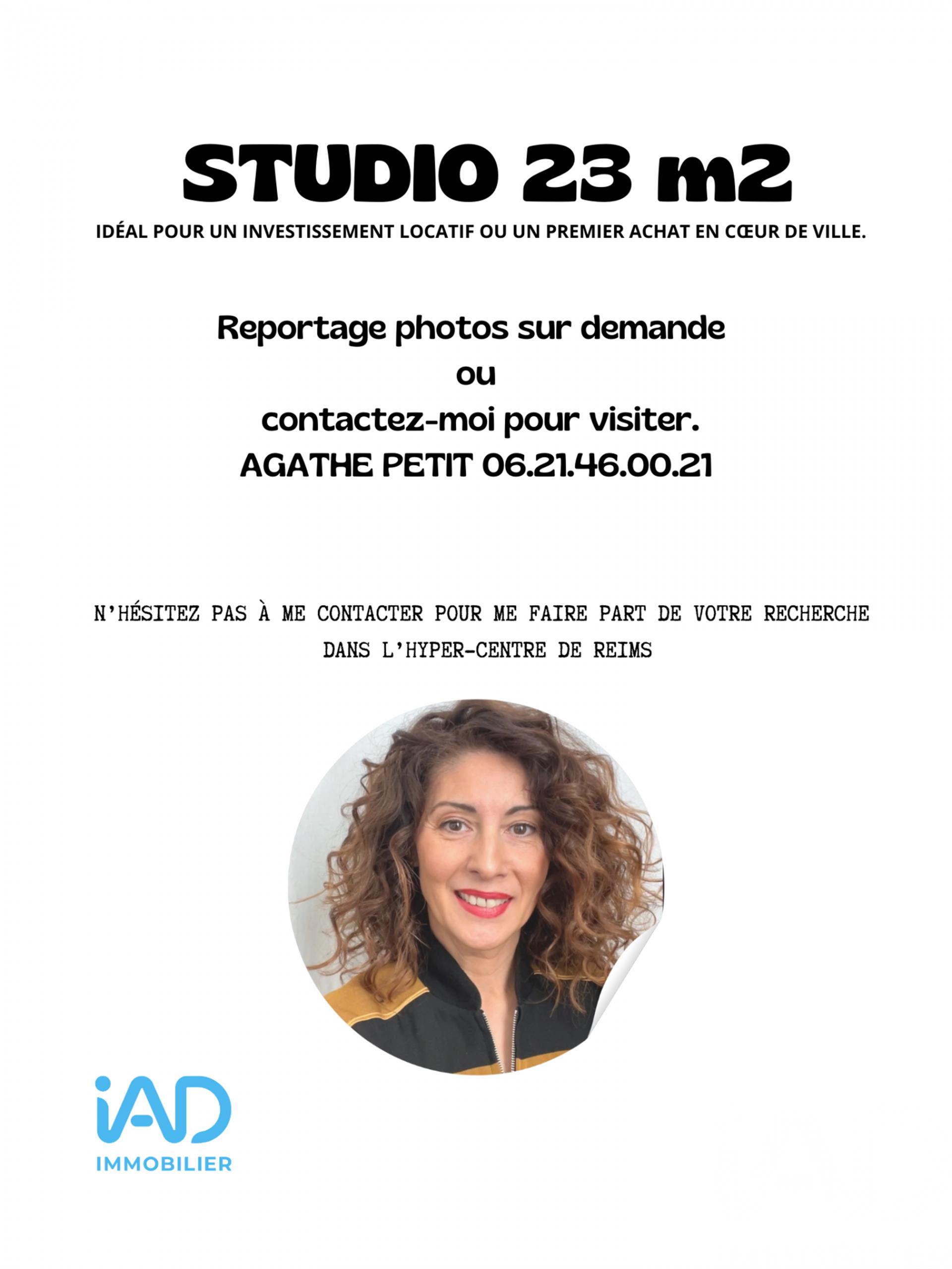 Appartement à vendre, 23m², Reims