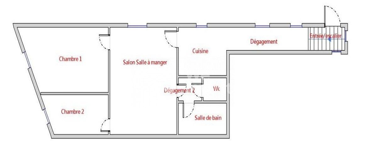Appartement à vendre, 53m², Groslay