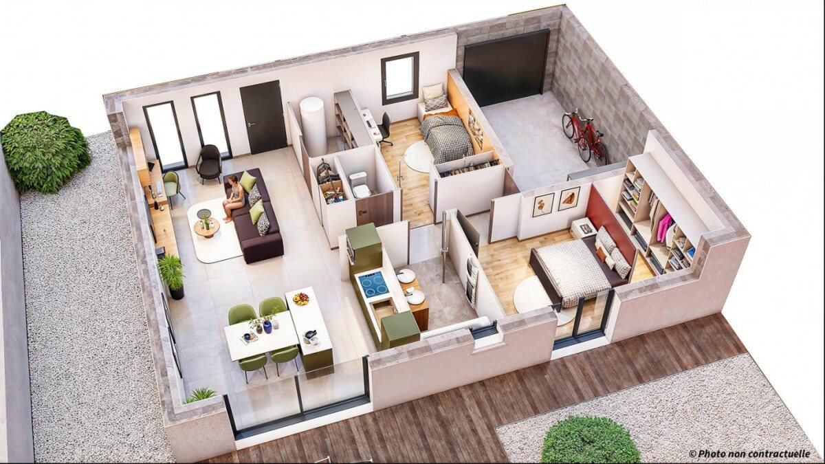 Maison à vendre, 73m², La Chevallerais