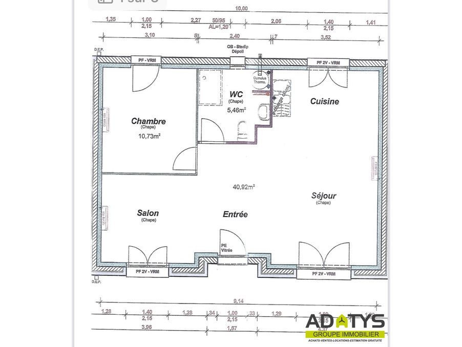 Maison à vendre, 60m², Corbehem