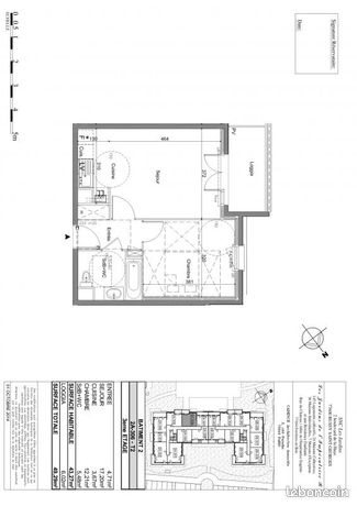 Appartement à louer, 43m², Ferrières-en-Brie
