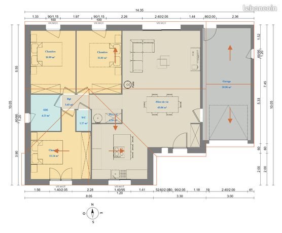 Maison à vendre, 80m², Pacy-sur-Eure