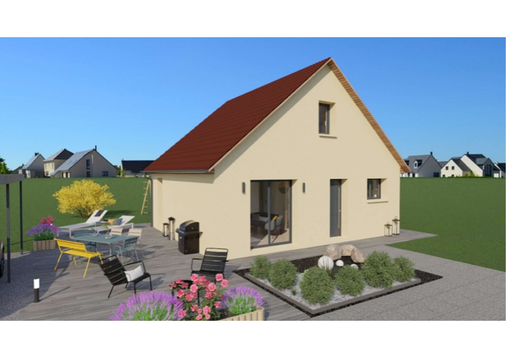 Maison à louer, 81m², Epenoy