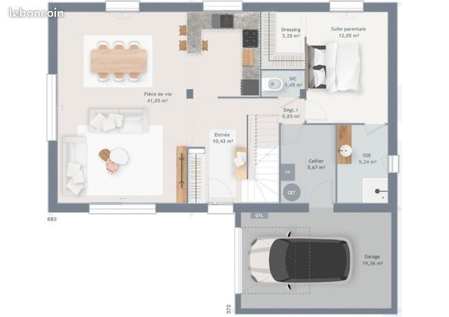 Maison à vendre, 90m², La Roche-des-Arnauds