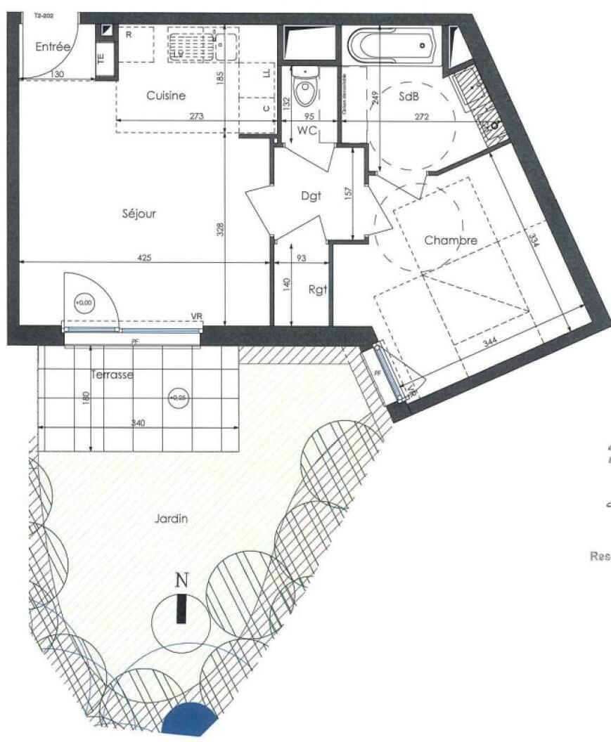 Maison à louer, 44m², Lys-lez-Lannoy