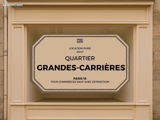 Maison à louer, 20m², Paris 18ème