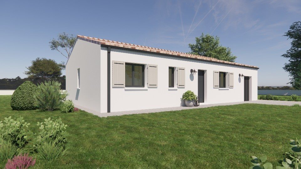 Maison à vendre, 90m², Puymoyen