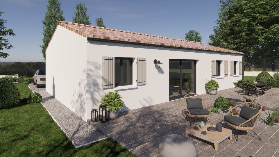 Maison à vendre, 90m², Puymoyen