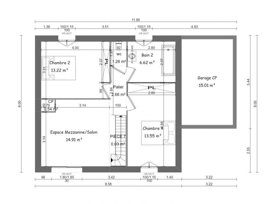 Maison à vendre, 110m², Grandcamp-Maisy