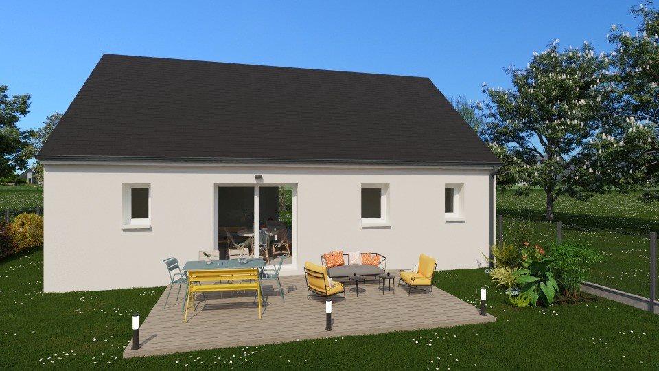 Maison à vendre, 60m², Pernay