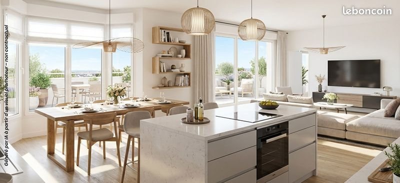 Appartement à vendre, 60m², Notre-Dame-de-Mésage