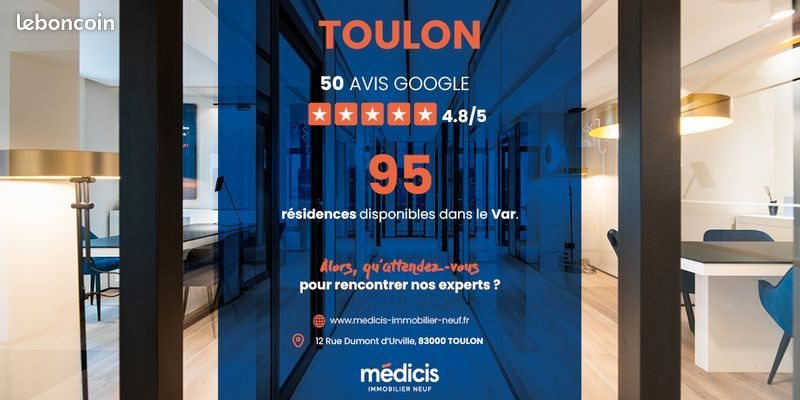 Appartement à vendre, 37m², Toulon
