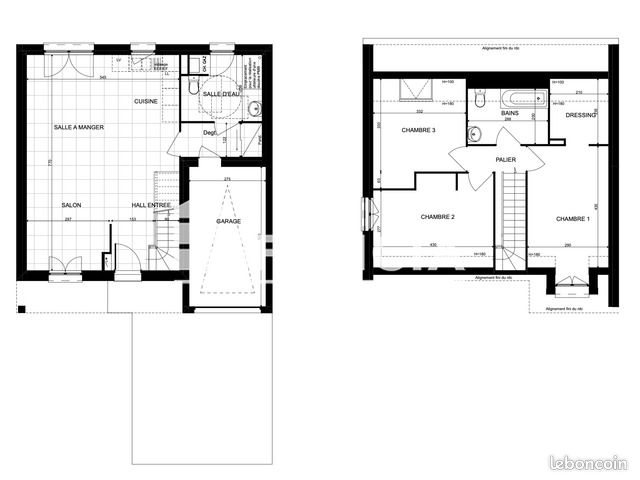 Maison à louer, 93m², Brebières