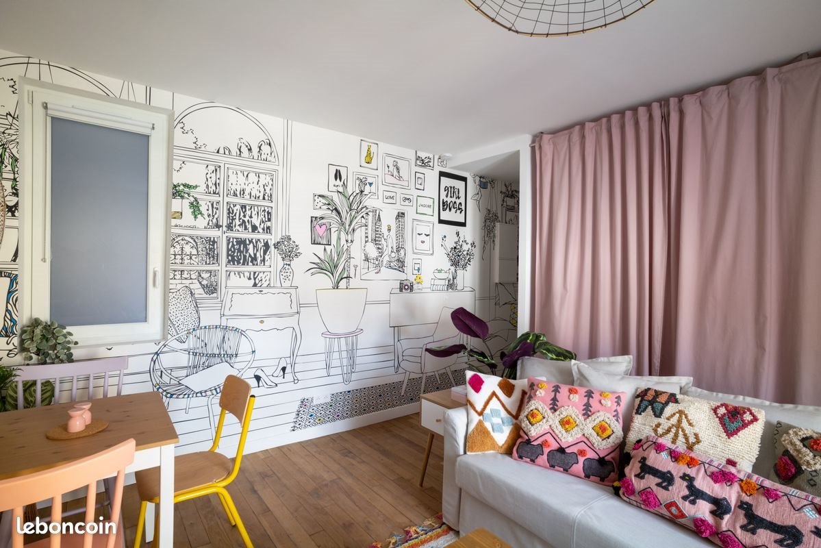 Appartement à louer, 28m², Paris 19ème