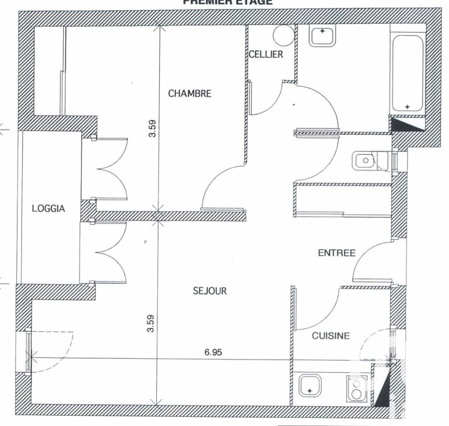 Appartement à vendre, 46m², Montpellier
