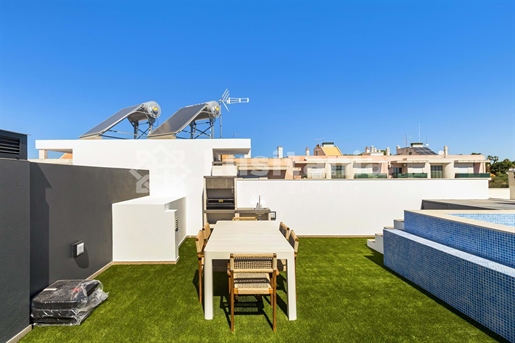 Faro - Montenegro - 3 Bedroom Penthouse with Private Pool and Ria Formosa View