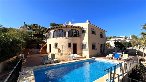 Detached Traditional Villa with Guest Apartment in tranquil area of Golden Valley, Benitachell, Cost