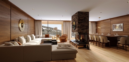 Located in the heart of Courchevel Moriond, discover &quot Steamboat Lodge&quot , a new program of 3
