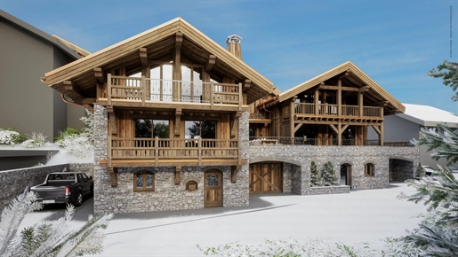 Ideally located for Meribel centre and the Olympe lift, this superb chalet is part of a new developm