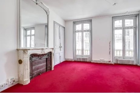 Paris 8th plenty of scope to create an absolute Parisian stunner, character apartment to renovate