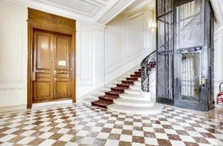 Paris 8th plenty of scope to create an absolute Parisian stunner, character apartment to renovate
