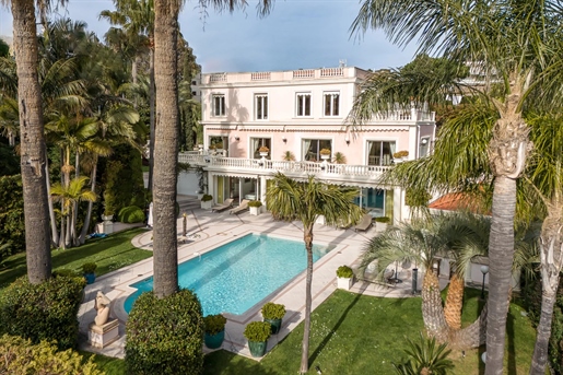Magnificent Belle Epoque style property established in 1901, nestled on the western slope of Cap d&