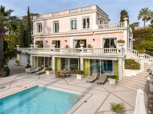 Magnificent Belle Epoque style property established in 1901, nestled on the western slope of Cap d&