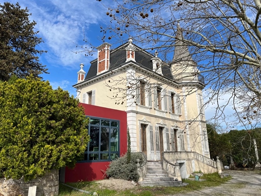 Built in 1820, this charming Chateau property of 180m2 of living space, completely restored and deco