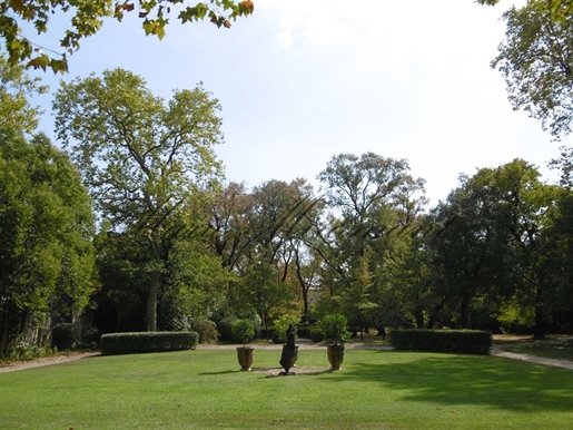 Proche d'uzès et de nîmes, exceptionnel château avec parc